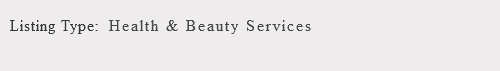&nbsp;Listing Type: Health & Beauty Services 
